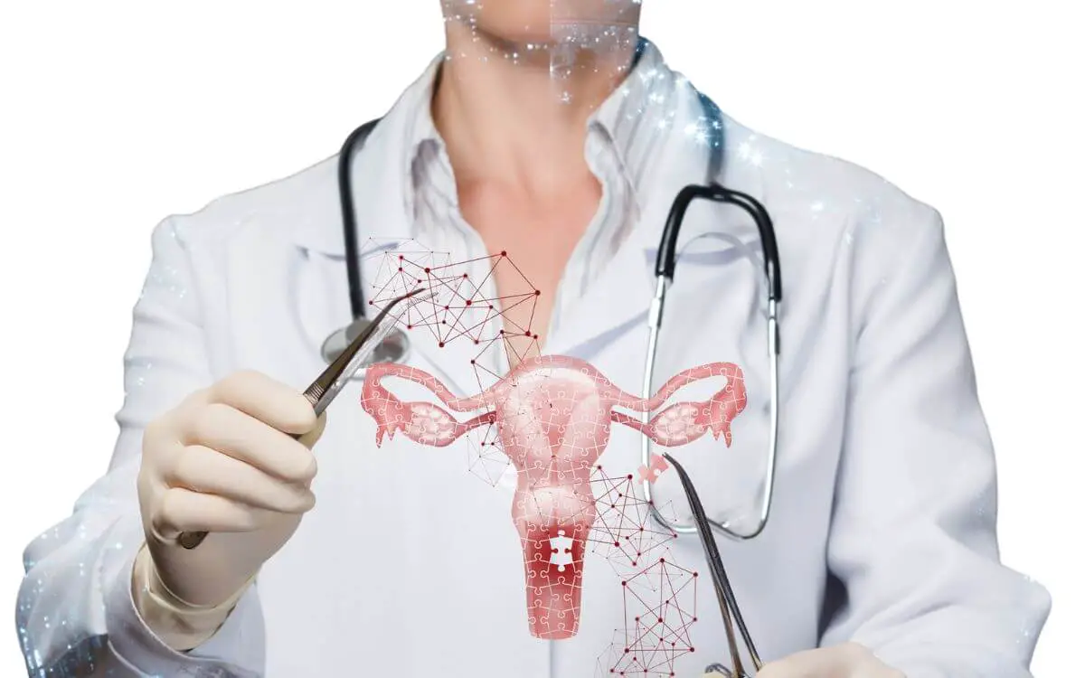 Which female illness cannot be cured without surgery